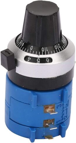 Kadimendium 2W Wirewound 500ohm Adjust Variable Resistor Knob Rotate Potentiometer Kit Rotary Wire Wound Precision Potentiometer Multi Turn Wirewound Potentiometer in Saudi Arabia