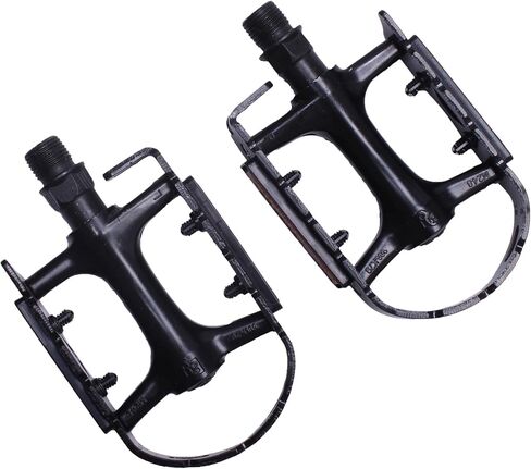 Alps2Ocean Light-Weight Bike Pedals,Waterproof Bicycle Pedals Aluminum,Universal 9/16 inch Anti-Skid Cycling Platform for Road Bike,Ebike,Wellgo R126 Bike Pedals in Kuwait