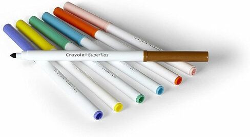 Crayola 588106 Washable Super Tips Markers, Assorted, 20/Set in Saudi Arabia