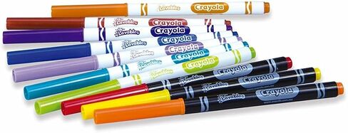 Crayola 588106 Washable Super Tips Markers, Assorted, 20/Set in Saudi Arabia