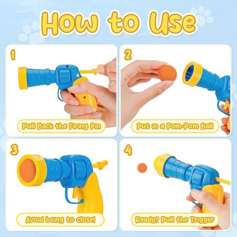 ML - EMEL Cat Toy Ball Launcher، لعبة تفاعلية للقطط الداخلية، مسدس للقطط مع 70 كرة قطيفة، لعبة للقطط للقطط المنزلية، ألعاب تمرين للقطط الصغيرة والبالغة، ألعاب القطط الصغيرة in Saudi Arabia