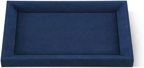 Yinbeini Felt Jewelry Organizer Trays, Microfiber Tray,Premium Velvet Blue Jewelry Tray,Stackable Jewelry Trays For Watch,Necklace,Ring,Pendants in Kuwait