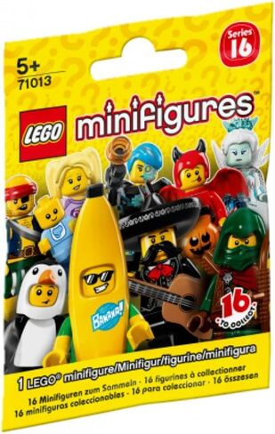 LEGO Series 16 Minifigures Blind Bag (Styles Vary, Sold Individually) - 71013, 5+ years in Saudi Arabia
