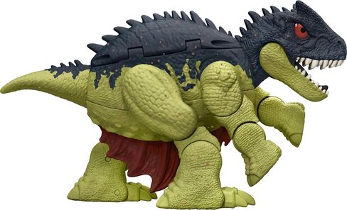 Mattel Jurassic World Dimetrodon to Allosaurus Dinosaur Transforming Toy, 11 Step Double Danger 2 in 1 Toy, Fierce Changers in Saudi Arabia