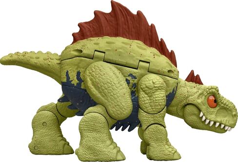 Mattel Jurassic World Dimetrodon to Allosaurus Dinosaur Transforming Toy, 11 Step Double Danger 2 in 1 Toy, Fierce Changers in Saudi Arabia
