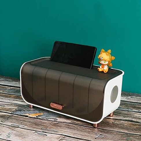 Stylish Cable Management Box Large by Desk York - Cord Organizer Box to Hide Power Strips - Surge Protector Cable Organizer Box for Home and Office - Cord Hider Green Box with Wire Organizer in Saudi Arabia