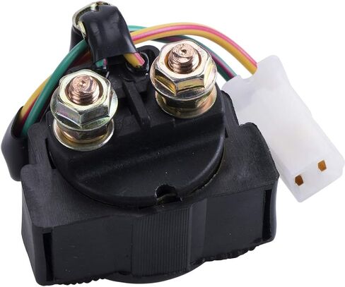 CNCMOTOK Starter Solenoid Relay متوافق مع Yamaha Timberwolf 250 Yamaha Warrior 350 YFM350 1987-2004 Wolverine 350 YFM350 1996-2005 YFB250 1992-1999 SRX250 SRX 250 1987 1988 ATV Starter Parts in Kuwait