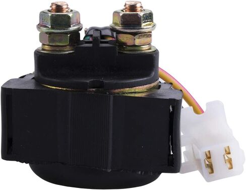 CNCMOTOK Starter Solenoid Relay متوافق مع Yamaha Timberwolf 250 Yamaha Warrior 350 YFM350 1987-2004 Wolverine 350 YFM350 1996-2005 YFB250 1992-1999 SRX250 SRX 250 1987 1988 ATV Starter Parts in Kuwait