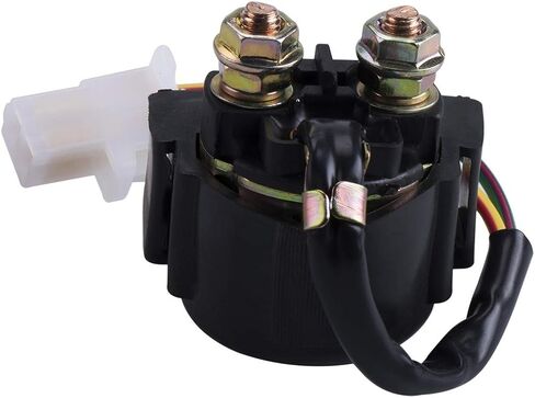 CNCMOTOK Starter Solenoid Relay متوافق مع Yamaha Timberwolf 250 Yamaha Warrior 350 YFM350 1987-2004 Wolverine 350 YFM350 1996-2005 YFB250 1992-1999 SRX250 SRX 250 1987 1988 ATV Starter Parts in Kuwait