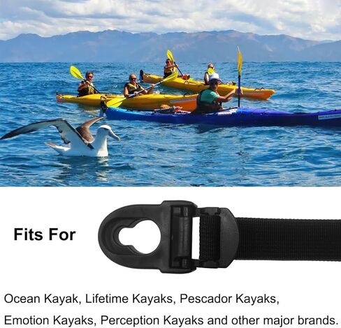 ملحقات قوارب الكاياك، مشابك مقعد بديلة لقوارب الكاياك لمدى الحياة والعاطفة، حزمة استبدال مشبك وخطاف (عبوتان) in Kuwait