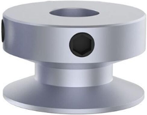 CHANCS 16mm Single Groove Pulley 8mm Fixed Bore Pulley for Drilling Machine 4MM PU Round Belt in Saudi Arabia