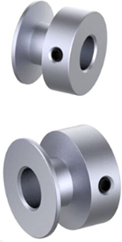 CHANCS 16mm Single Groove Pulley 8mm Fixed Bore Pulley for Drilling Machine 4MM PU Round Belt in Saudi Arabia