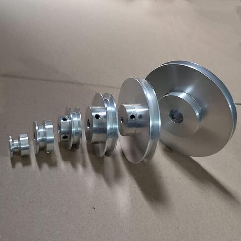 CHANCS 16mm Single Groove Pulley 8mm Fixed Bore Pulley for Drilling Machine 4MM PU Round Belt in Saudi Arabia
