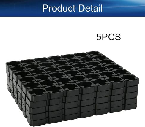 Heyiarbeit 10Pcs 6x7 Cell Spacer 21700 Lithium Battery Plastic Holder Bracket for DIY Battery Pack 21.3mm Hole Dia in Saudi Arabia
