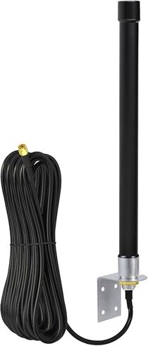 Bingfu Outdoor 4G LTE Mimo هوائي خلوي عالي الكسب طويل المدى 6dBi SMA هوائيات مع كابل محوري 32.8 قدم لهوائي Spypoint Covert Tactacam Trail Game Cam الهاتف الخليوي كاميرا الأمن راوتر مودم الهوائي in Kuwait