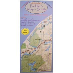 Adk Paddlers Map - South in Saudi Arabia