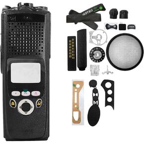 Amasu XTS5000 Housing Case Front Cover with Copper Switch Compatible with XTS5000 Model II M2 Radio (Yellow) in Kuwait