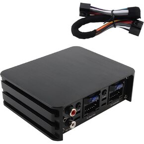 مضخم صوت كامل المدى بـ 4 قنوات، 4 قنوات بقوة 80 وات × 4 فئة A/B لتعديل الصوت، معالج صوت رقمي لمشغل Android للسيارة in Kuwait