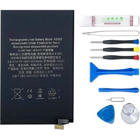 A2522 Battery Compatible with iPad mini 2021 Gen 6 6th Generation A2522 A2567 A2568 A2569 EMC 4043 4044 iPad14,1 iPad14,2 WiFi MK7M3LL/A MK7T3LL/A MLWL3LL/A MK7R3LL/A LL/A in Kuwait