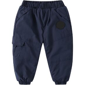 Boys Girls Snow Pants Toddler Snow Pants Waterproof Windproof Fleece Lined Winter Kids SnowPants Sking Thicken Trousers in Saudi Arabia