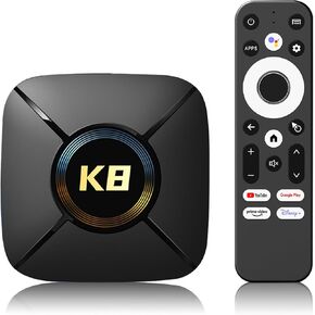 Android TV Box, Android Box 14.0 2GB RAM 32GB ROM Rk3518 Quad Core ARM Cortex -A53 4K Support 2.4G/5.0GHz Dual WiFi6 BT 5.0 USB 3.0 Smart TV Box in Kuwait