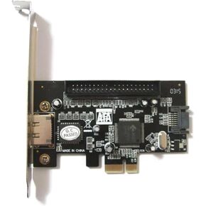 الكمبيوتر PCI-E إلى eSATA SATA IDE بطاقة توسيع بطاقة محول JMB363 ATA133 in Kuwait