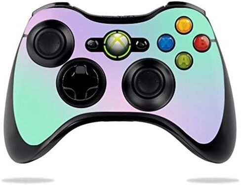 غلاف MightySkins متوافق مع وحدة تحكم Microsoft Xbox 360 - حلوى القطن | غطاء ملتف واقٍ ومتين وفريد ​​من نوعه من الفينيل | سهل التطبيق والإزالة وتغيير الأنماط | صنع في الولايات المتحدة الأمريكية in Kuwait