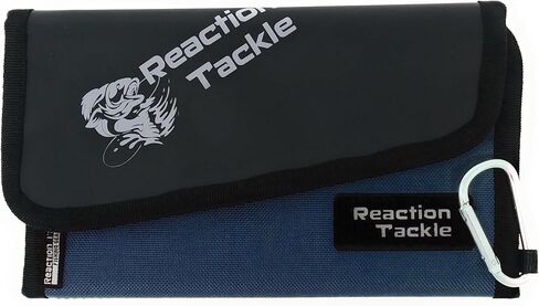 Reaction Tackle Fishing Tackle Organizer Case | Soft Bait Binder | Keep Soft Plastic Baits and Tackle Organized | Removable Storage Pockets in Saudi Arabia