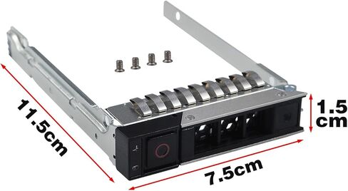 علبة القرص الصلب العلبة 85PPW 085PPW SSD HDD العلبة 2.5 حامل القرص الصلب متوافق مع Dell PowerEdge XR12 XR11 MX740c MX840c MX750c MX760C in Saudi Arabia