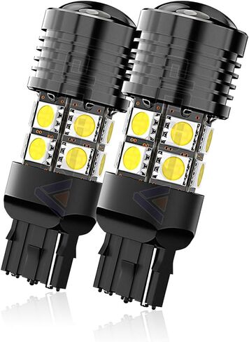 7443 LED Brake Tail Stop Light Lights متوافقة مع Honda Accord 2003 2004 2005 2006 2007 2008 2008 2010 2011 2012 2013 2014 ، 300 ٪ Brightness Brilliant Red ، 7444R 7440 Bulb ، Plug and Play ، 2pcs in Kuwait