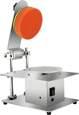 DVD/CD Repair Cleaning Machine, Semi-Automatic Disc Polisher Machine, with 2 Polishing Cotton, 7 Speed Adjustable - Max 6000r/min, for Disc/Scratch Repair & Data Recovery in Saudi Arabia