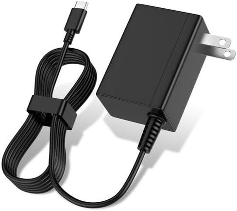 شاحن سريع 39 وات متوافق مع نينتندو سويتش لايت OLED Steam/Switch 1 2 USB C نوع C 5FT AC محول سلك إمداد الطاقة - يدعم وضع التلفزيون/الهاتف المحمول/الكمبيوتر اللوحي in Kuwait
