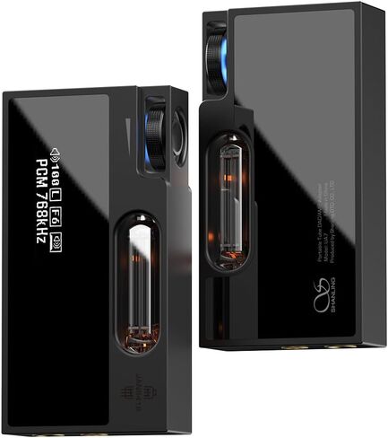 مضخم صوت محمول لسماعات الرأس SHANLING UA7، عالي الجودة مع نكهة الأنبوب، USB Dongle DAC AMP، ES9069 DAC، أنابيب JAN6418 مزدوجة، يدعم 768 كيلو هرتز/32 بت، DSD512،577 ميجاوات عند إخراج 32 أوم، مقبس 3.5 مم + 4.4 مم (برتقالي) in Kuwait