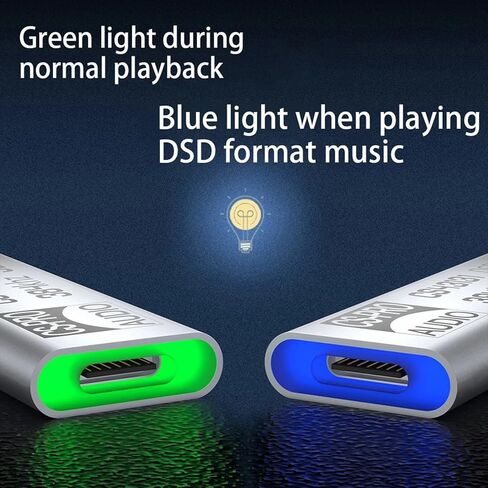 مضخم ضوت سماعات الأذن CS43198 USB C دونغل DSD64-258 فك 32 بت 384 كيلو هرتز فك نوع C إلى 3.5 مللي متر محول HiFi مكبر للصوت in Saudi Arabia