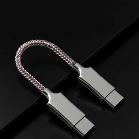 مضخم ضوت سماعات الأذن CS43198 USB C دونغل DSD64-258 فك 32 بت 384 كيلو هرتز فك نوع C إلى 3.5 مللي متر محول HiFi مكبر للصوت in Saudi Arabia