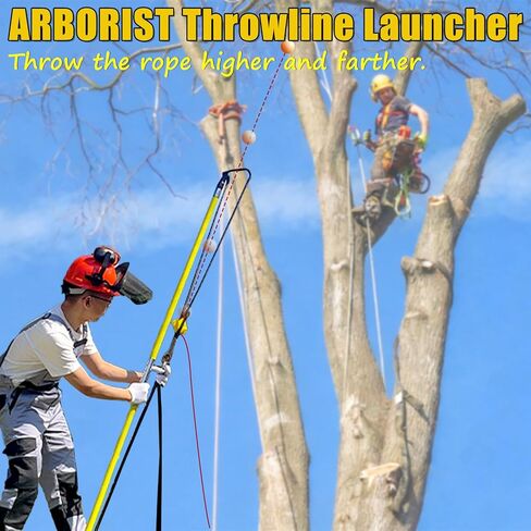 Slingshot Arborist Throwline Launcher with Trigger, High-Accuracy & Effort-Saving Rope Starter Kit for Tree Trimming in Kuwait