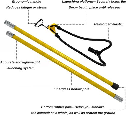 Arborist Throwline Launcher Starter Kit High-Accuracy Tree Trimming & Line Placement in Kuwait