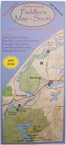 Adk Paddlers Map - South in Saudi Arabia