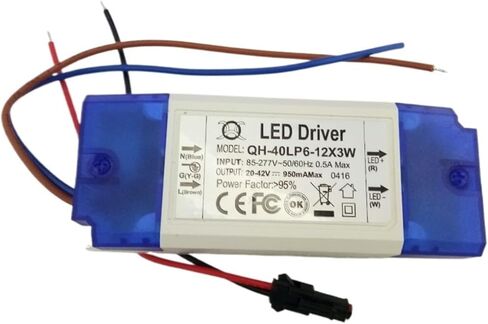 30pcs/lot DC 20V-42V 6-12x3W 18W 21W 30W 36W 950mA Power Supply Floodlight LED Driver Lighting in Saudi Arabia