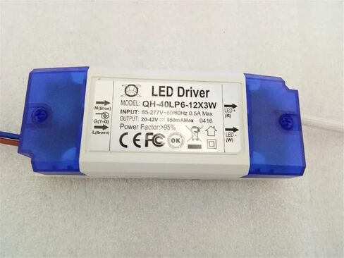 30pcs/lot DC 20V-42V 6-12x3W 18W 21W 30W 36W 950mA Power Supply Floodlight LED Driver Lighting in Saudi Arabia