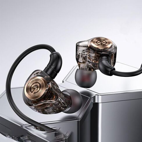 3.5mm Volume Control in Ear Headphones–Professional Noise Isolating Ear Buds-Clear Sound,Compatible with Mobile phones/MP3/laptops/tablets and Most 3.5mm Jack Devices in Saudi Arabia