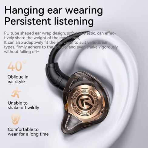 3.5mm Volume Control in Ear Headphones–Professional Noise Isolating Ear Buds-Clear Sound,Compatible with Mobile phones/MP3/laptops/tablets and Most 3.5mm Jack Devices in Saudi Arabia