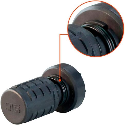 STG Jetloader SW6 - محمل سرعة 6 طلقات للمسدسات .38/.357 - يناسب S&W وTaurus - بوليمر - أسود in Kuwait