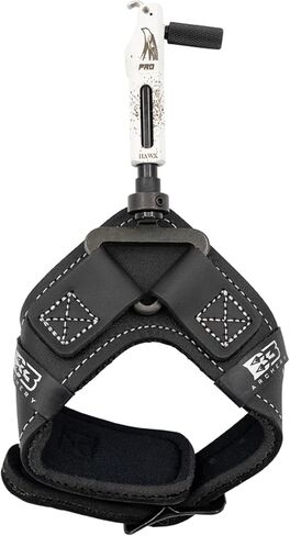 أداة مساعدة تحرير القوس الفردي B3 Archery Hawk Pro مع نظام موصل دوار أو مرن | خطاف مفتوح من الفولاذ المقاوم للصدأ 440C | خطاف العودة التلقائية والزناد | حزام معصم مبطن، عقدة بقطر أكبر in Kuwait