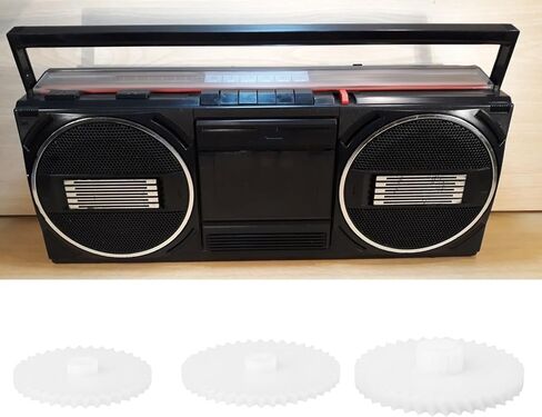 مجموعة واحدة من تروس الحركة 2.0 مم متوافقة مع مسجل كاسيت فيليبس D8040 D8437 D8443 D8543 D8334 in Kuwait