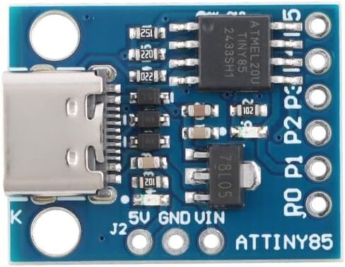 لوحة تطوير وحدة التحكم الدقيقة AVR 8 بت ATTINY85 - متوافقة مع وحدة توسيع Arduino in Saudi Arabia