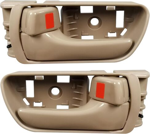Pair of Interior Door Handles Compatible with Toyota Sienna 2004-2010,Replace# 69206-AE010 69205-AE010, Gray in Saudi Arabia