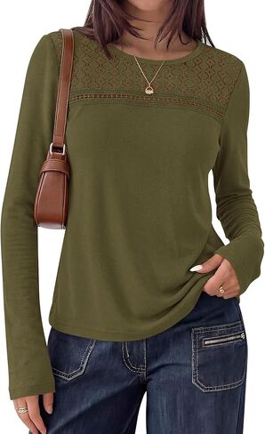 BTFBM TOPS TOPS LACE Long Sleeve Derts Boho Cute Business Bloudes Disy Disuals Fall Fall 2025 Fashion Clothing in Saudi Arabia