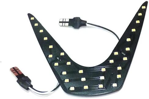 لتويوتا ل C-HR 2017-ON سيارة LED الداخلية مصابيح للقراءة حالة 2835SMD 6000K الأبيض قبة خريطة داخلي ضوء سقف القراءة ضوء in Saudi Arabia
