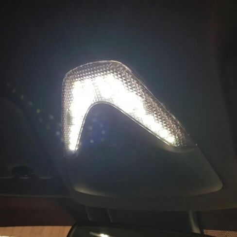 لتويوتا ل C-HR 2017-ON سيارة LED الداخلية مصابيح للقراءة حالة 2835SMD 6000K الأبيض قبة خريطة داخلي ضوء سقف القراءة ضوء in Saudi Arabia